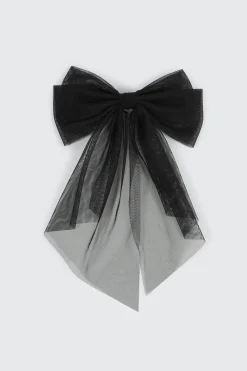 Oversized Tulle Hair Bow