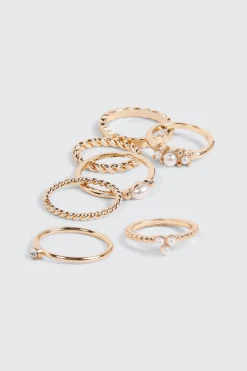 8-Pack Assorted Rings