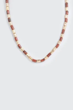 2-Pack Beaded Charm Necklace Set