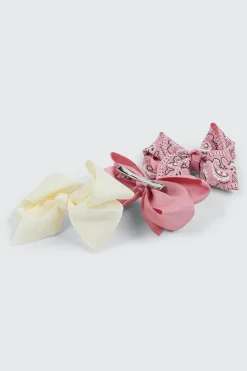 3-Pack Bow Hair Clips