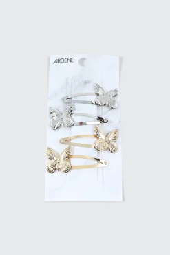 4-Pack Butterfly Snap Clips