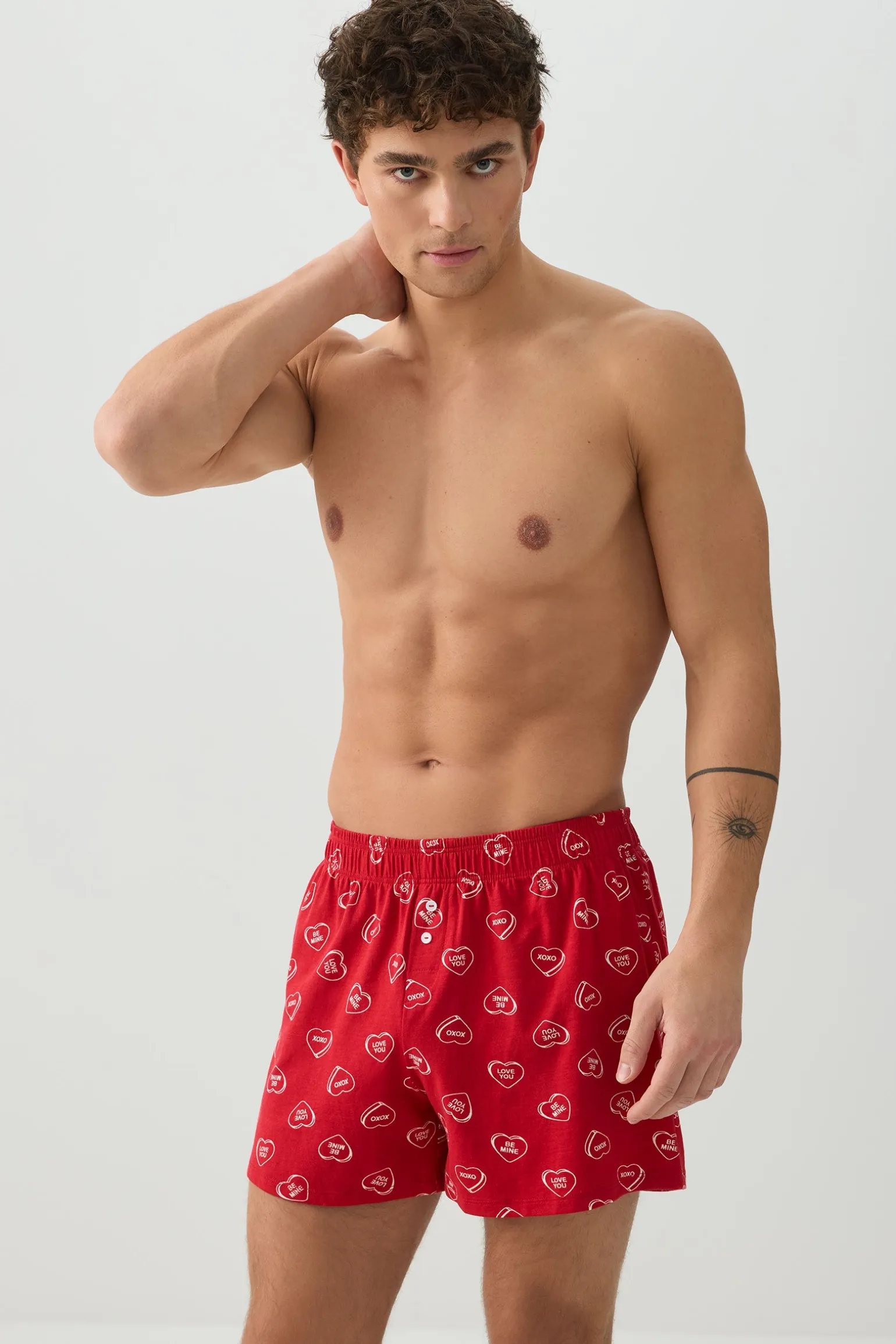 2-Pack Cherry & Candy Unisex Boxer Shorts