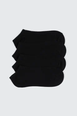 4-Pack Cotton Blend Ankle Socks