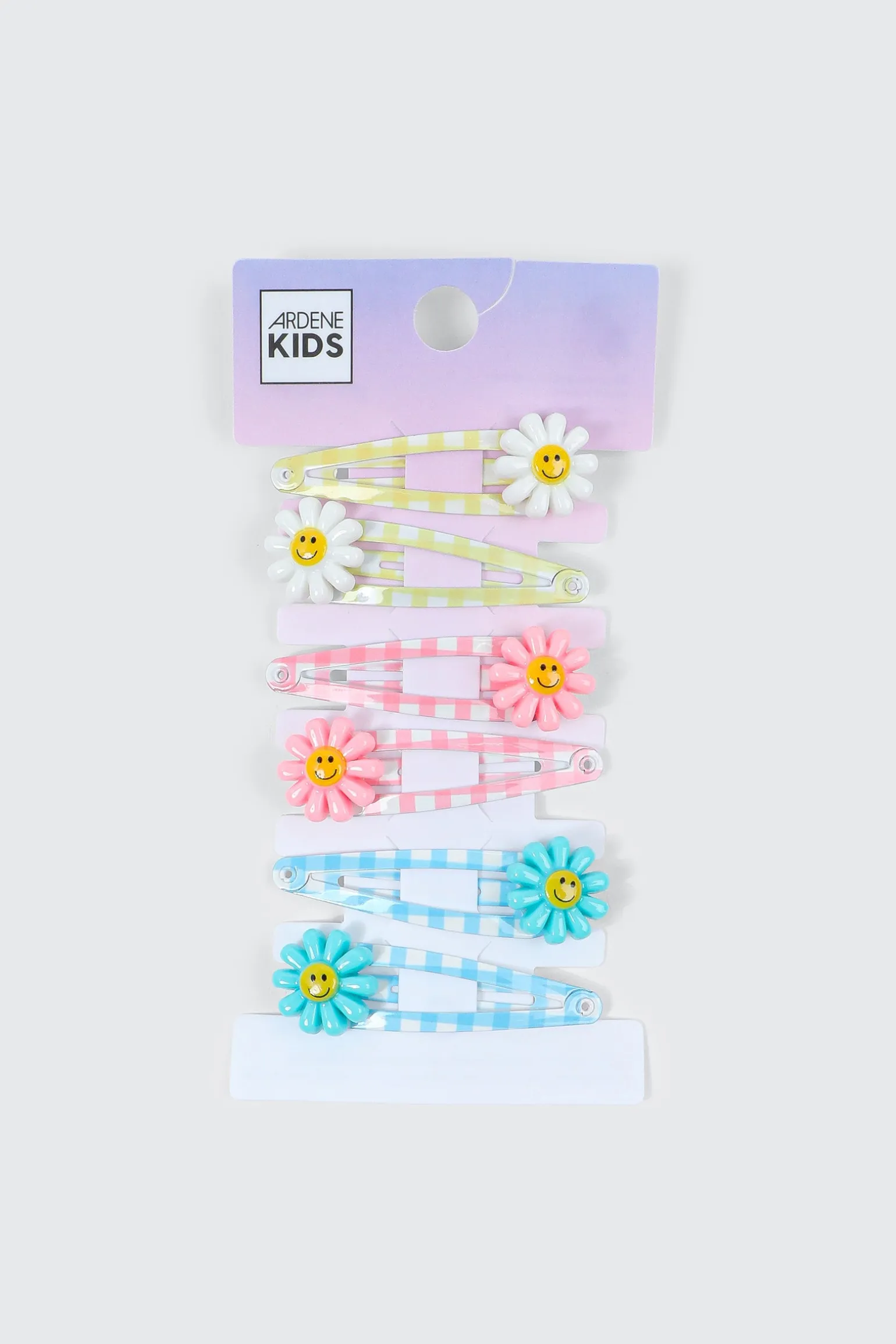 6-Pack Daisy Hair Snaps