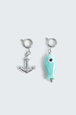 2-Pack Fish & Anchor Bikini Charms