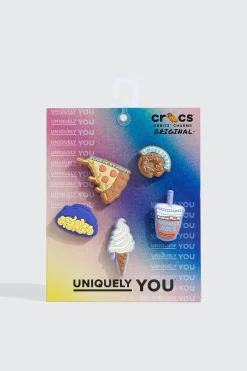 5-Pack Funny Food Jibbitz™ Charms