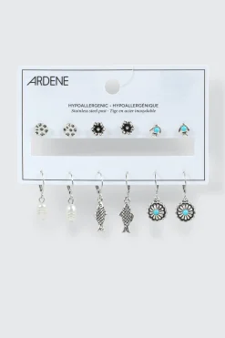6-Pack Hoops & Studs