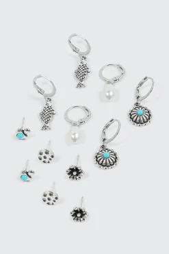 6-Pack Hoops & Studs