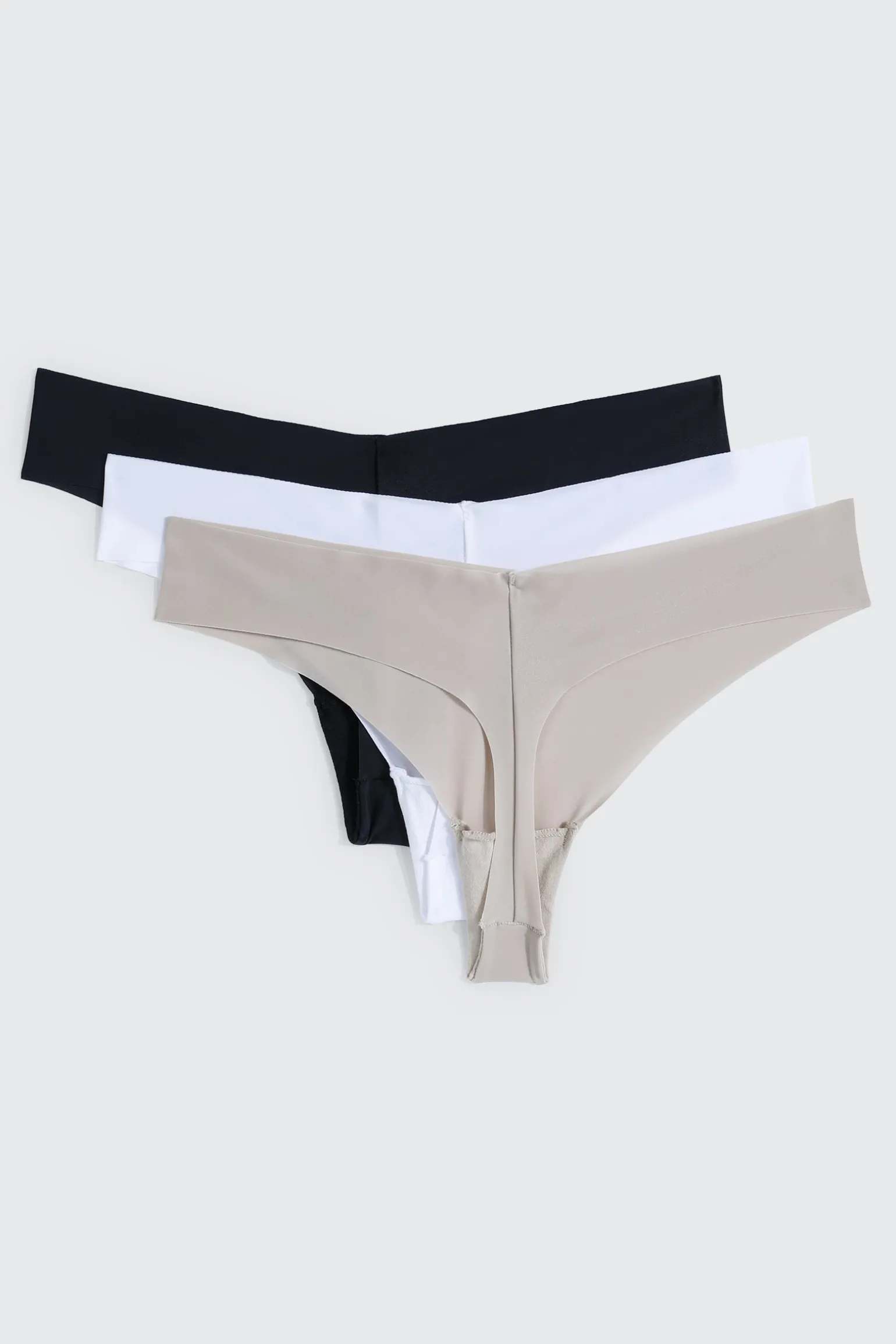 3-Pack Invisible Thong Panties