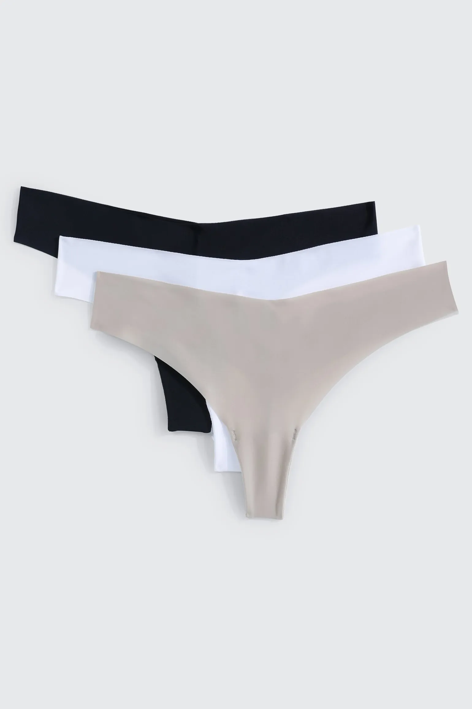 3-Pack Invisible Thong Panties