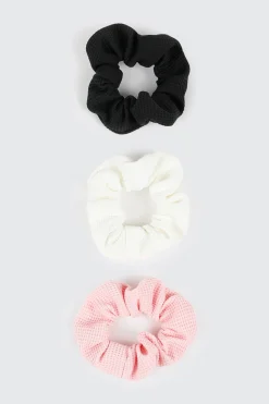 3-Pack Knit Scrunchies