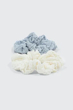 2-Pack Lace Scrunchies