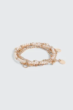 5-Pack Layered Bracelets