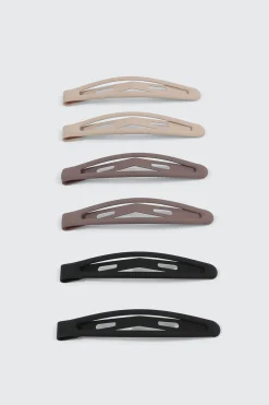 6-Pack Matte Cutout Snap Clips