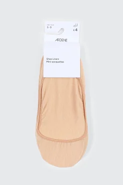 4-Pack of Low Cut Shoe Liners