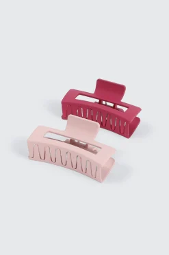 2 Pack Rectangular Cutout Hair Claws