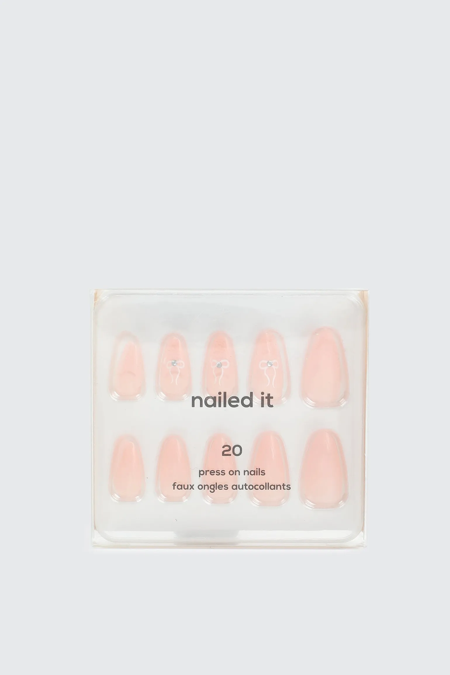 20-Pack Self Adhesive Press On Nails
