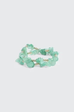 2-Pack Semi-Precious Stone Bracelets