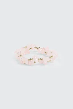 2-Pack Semi-Precious Stone Bracelets