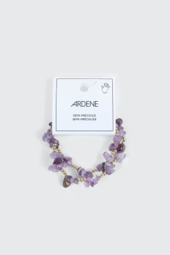 2-Pack Semi-Precious Stone Bracelets