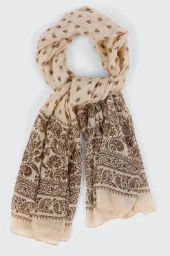 Paisley Border Scarf