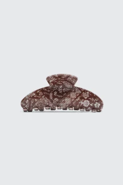 Paisley Hair Claw