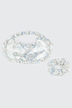 Paisley Print Eye Mask Set