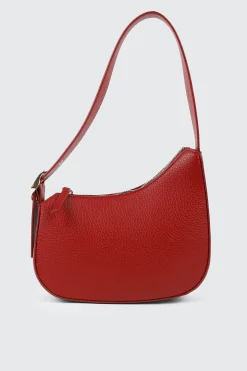 Pebbled Shoulder Bag