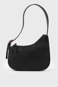 Pebbled Shoulder Bag
