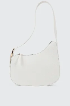 Pebbled Shoulder Bag