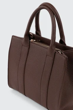 Pebbled Small Tote