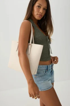 Pebbled Tote Bag