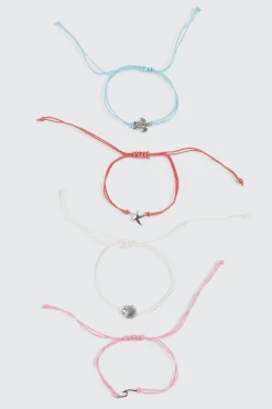 4-Piece Ankle Bracelets