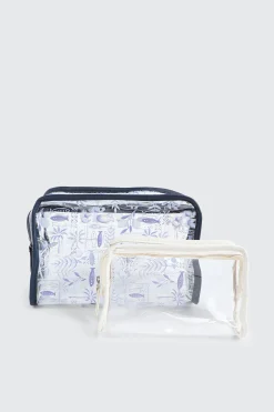 2-Piece Cosmetic Bag Set