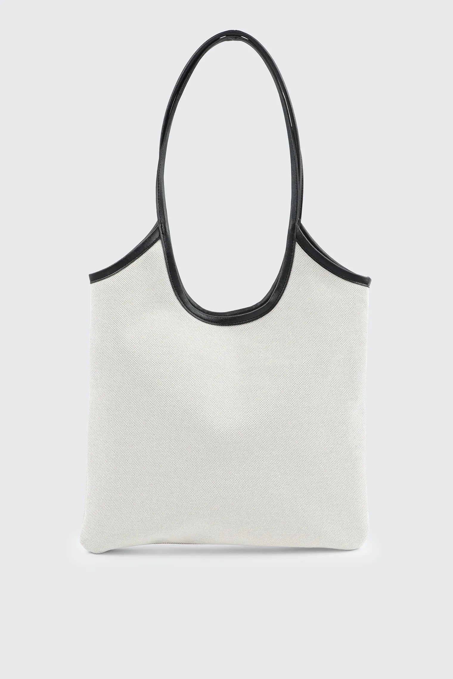 Piped Trim Tote Bag