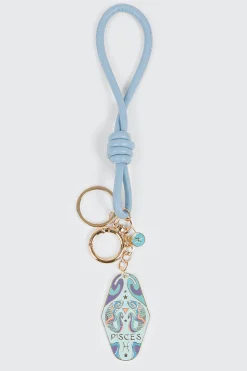 Pisces Zodiac Keychain