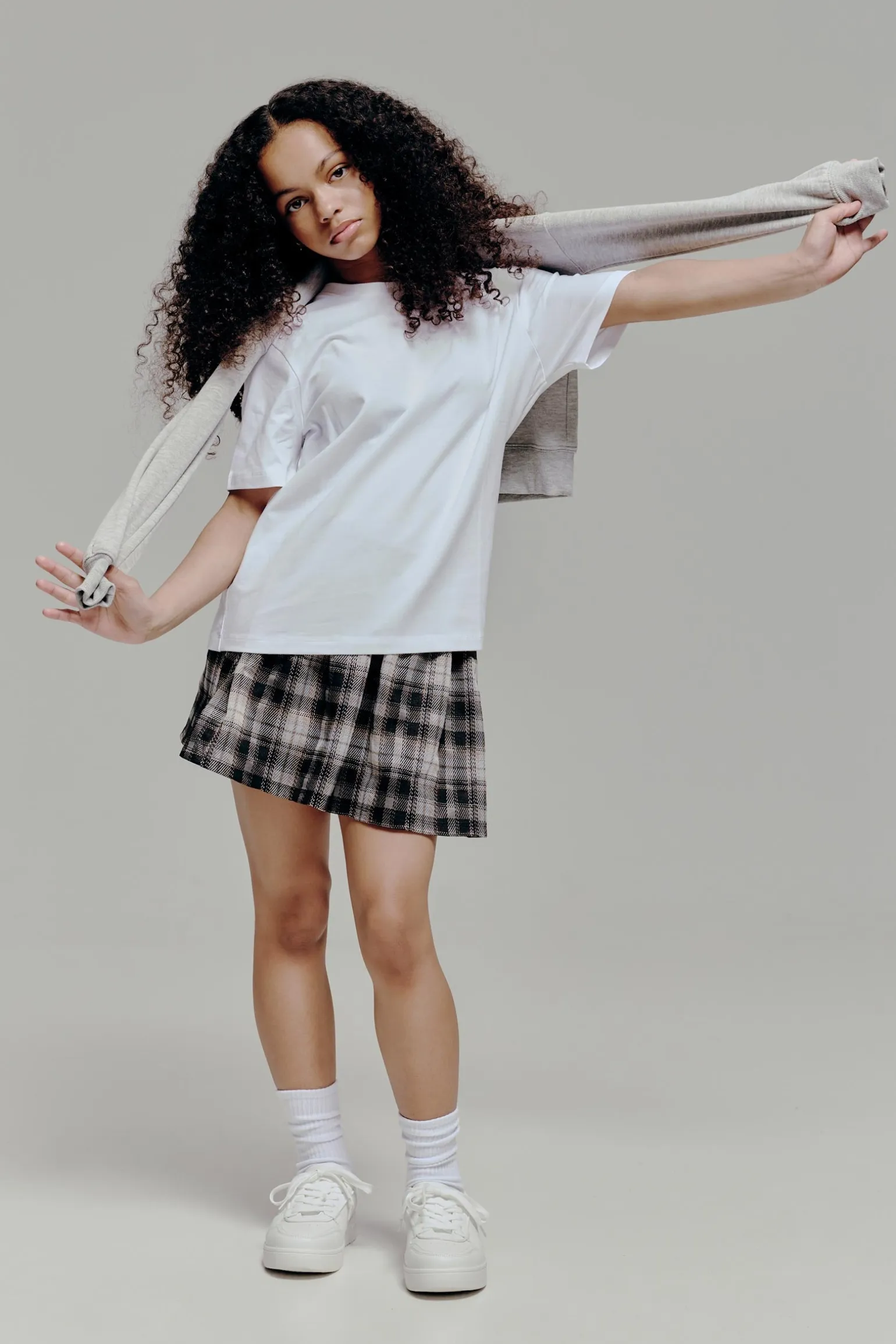 Plaid Mini Skirt