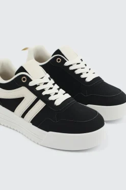 Platform Lace-Up Sneakers