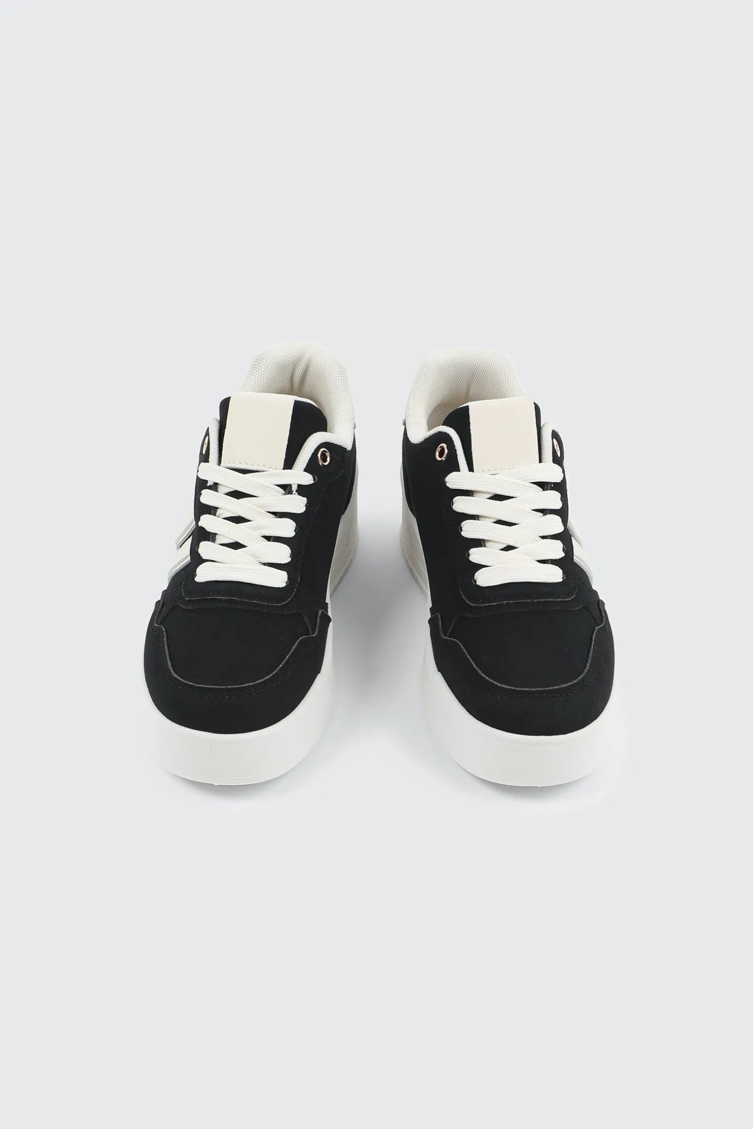 Platform Lace-Up Sneakers