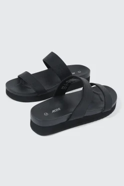 Platform Slide Sandals