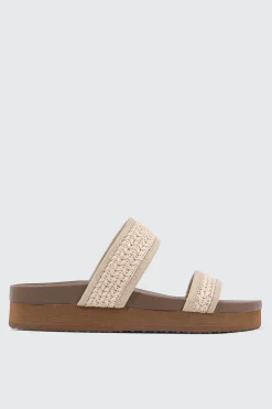 Platform Slide Sandals