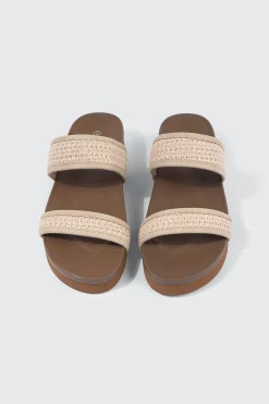 Platform Slide Sandals