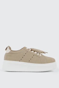 Platform Sneakers with Removable Charm
