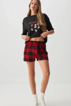 Plush Boxer Shorts