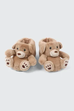 Plush Teddy Bear Slippers