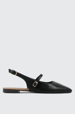Pointed Slingback Flats