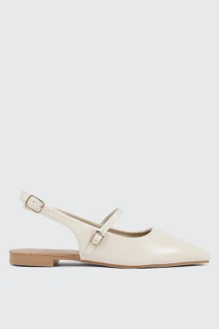 Pointed Slingback Flats
