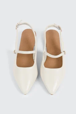 Pointed Slingback Flats