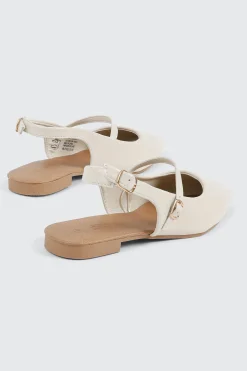 Pointed Slingback Flats