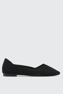 Pointed Toe Knit Flats